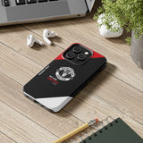 Manchester United Tough Phone Case — 'We Are United' Bold Red & Black Protective Cover for iPhone 18 17 16 15 14 13 Series