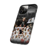 Real Madrid Champions Team Photo Phone Case – 'Tough Cases' Soccer Fan Protective Case for iPhone 17 16 15 14 13 12 Series