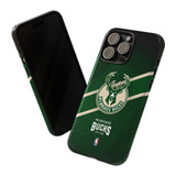 Milwaukee Bucks Tough Phone Case for iPhone 15 14 13 12 Series