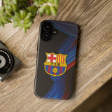 FC Barcelona Crest Phone Case - Tough Protective Soccer iPhone Cover
