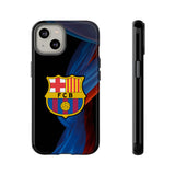 FC Barcelona Crest Phone Case - Tough Protective Soccer iPhone Cover
