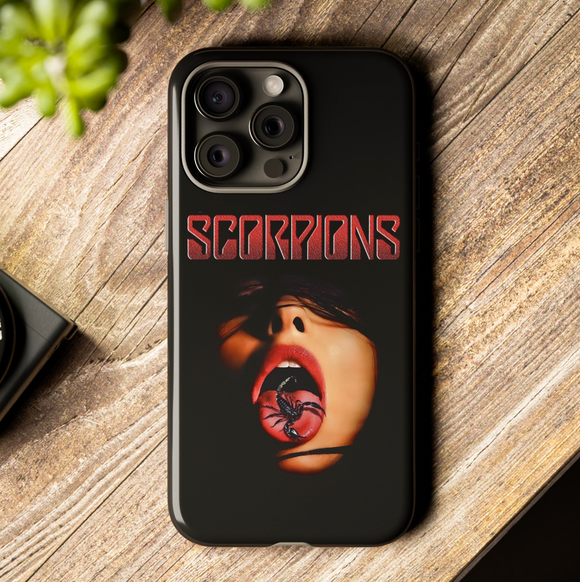 The Scorpions Tough Phone Case for iPhone 15 14 13 12 Series