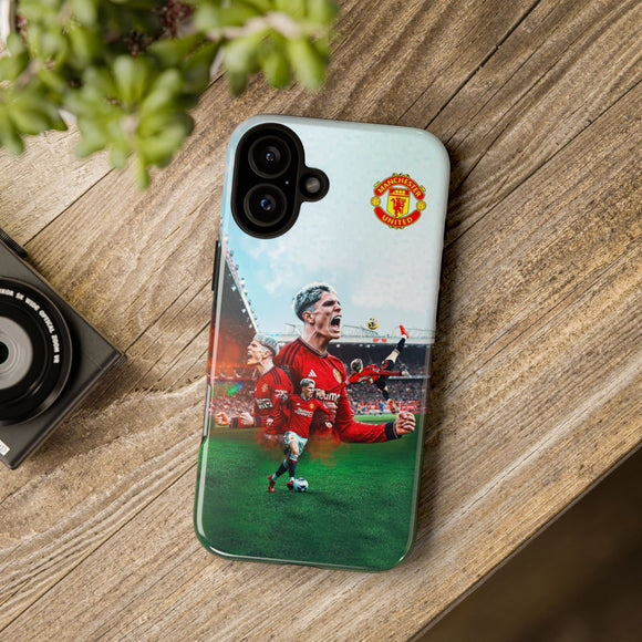 Brand New Manchester United Alejandro Garnacho Tough Phone Case for iPhone 16 15 14 13 Series