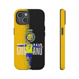 Al Nassr Cristiano Ronaldo Touch Phone Case for iPhone 16 15 14 13 Series