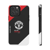 Manchester United Tough Phone Case — 'We Are United' Bold Red & Black Protective Cover for iPhone 18 17 16 15 14 13 Series