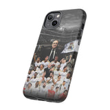 Real Madrid Champions Team Photo Phone Case – 'Tough Cases' Soccer Fan Protective Case for iPhone 17 16 15 14 13 12 Series