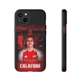 Arsenal Riccardo Calafiori Luxury Touch Phone Case for iPhone 15 14 13 12