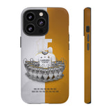 Real Madrid & 15 European Trophies Luxury Touch Phone Case for iPhone 15 14 13 12