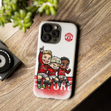 Cute Manchester United Young Players Tough Phone Case for iPhone 15 14 13 12 Series