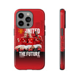 Manchester United - The Future Starts Now luxury Phone Case for iPhone 15 14 13 12 Series