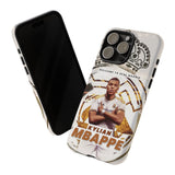 Brand New Real Madrid Kylian Mbappé Tough Phone Case for iPhone 17 16 15 14 13 Series
