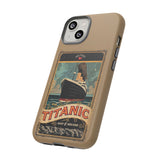 Titanic The Ship of Dreams Tough Phone Case for iPhone 15 14 13 12 Series