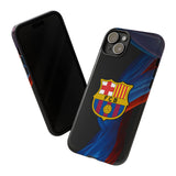 FC Barcelona Crest Phone Case - Tough Protective Soccer iPhone Cover