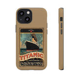 Titanic The Ship of Dreams Tough Phone Case for iPhone 15 14 13 12 Series