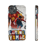 Lamine Yamal Spain Luxury Tough Phone Case for iPhone 16 15 14 13 Series