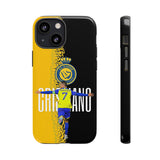 Al Nassr Cristiano Ronaldo Touch Phone Case for iPhone 16 15 14 13 Series