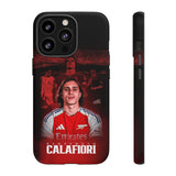 Arsenal Riccardo Calafiori Luxury Touch Phone Case for iPhone 15 14 13 12