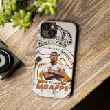 Brand New Real Madrid Kylian Mbappé Tough Phone Case for iPhone 17 16 15 14 13 Series