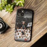 Real Madrid Champions Team Photo Phone Case – 'Tough Cases' Soccer Fan Protective Case for iPhone 17 16 15 14 13 12 Series