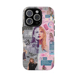 Taylor Luxury Tough Phone Case for iPhone 16 15 14 13 Series