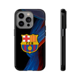 FC Barcelona Crest Phone Case - Tough Protective Soccer iPhone Cover