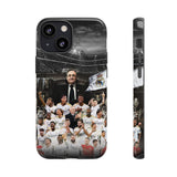 Real Madrid Champions Team Photo Phone Case – 'Tough Cases' Soccer Fan Protective Case for iPhone 17 16 15 14 13 12 Series
