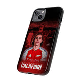 Arsenal Riccardo Calafiori Luxury Touch Phone Case for iPhone 15 14 13 12