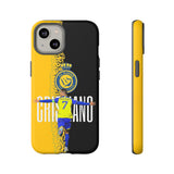 Al Nassr Cristiano Ronaldo Touch Phone Case for iPhone 16 15 14 13 Series