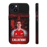 Arsenal Riccardo Calafiori Luxury Touch Phone Case for iPhone 15 14 13 12