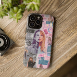 Taylor Luxury Tough Phone Case for iPhone 16 15 14 13 Series