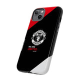 Man Utd Tough Phone Case — "We Are United" Protective Cover for iPhone 17 16 15 14 13 Series