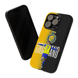 Al Nassr Cristiano Ronaldo Touch Phone Case for iPhone 16 15 14 13 Series