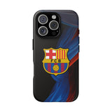 FC Barcelona Crest Phone Case - Tough Protective Soccer iPhone Cover