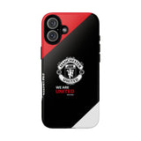 Man Utd Tough Phone Case — "We Are United" Protective Cover for iPhone 17 16 15 14 13 Series