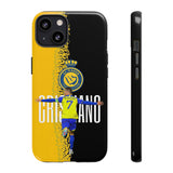 Al Nassr Cristiano Ronaldo Touch Phone Case for iPhone 16 15 14 13 Series