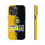 Al Nassr Cristiano Ronaldo Touch Phone Case for iPhone 16 15 14 13 Series