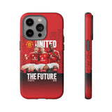 Manchester United - The Future Starts Now luxury Phone Case for iPhone 15 14 13 12 Series