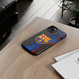 FC Barcelona Crest Phone Case - Tough Protective Soccer iPhone Cover