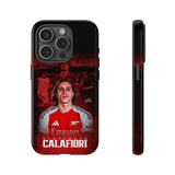 Arsenal Riccardo Calafiori Luxury Touch Phone Case for iPhone 15 14 13 12