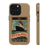 Titanic The Ship of Dreams Tough Phone Case for iPhone 15 14 13 12 Series