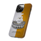 Real Madrid & 15 European Trophies Luxury Touch Phone Case for iPhone 15 14 13 12
