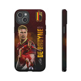 Kevin De Bruyne Belgium CaptainTough Phone Case for iPhone 15 14 13 12 Series