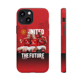 Manchester United - The Future Starts Now luxury Phone Case for iPhone 15 14 13 12 Series