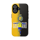 Al Nassr Cristiano Ronaldo Touch Phone Case for iPhone 16 15 14 13 Series