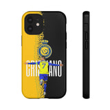 Al Nassr Cristiano Ronaldo Touch Phone Case for iPhone 16 15 14 13 Series