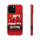 Manchester United - The Future Starts Now luxury Phone Case for iPhone 15 14 13 12 Series