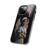 New "Nurses are the angels of care" Tough Phone Case for iPhone 15 14 13 12 Series