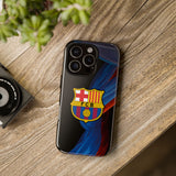 FC Barcelona Crest Phone Case - Tough Protective Soccer iPhone Cover
