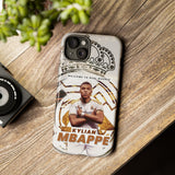 Brand New Real Madrid Kylian Mbappé Tough Phone Case for iPhone 17 16 15 14 13 Series