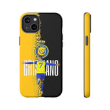 Al Nassr Cristiano Ronaldo Touch Phone Case for iPhone 16 15 14 13 Series